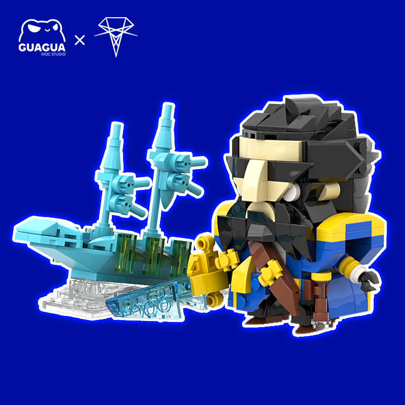 Kunkka MOC Brick Set