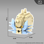Fossil Family: Mega Aerodactyl/Kabutops/Kabuto/Omanyte/Omastar MOC Set
