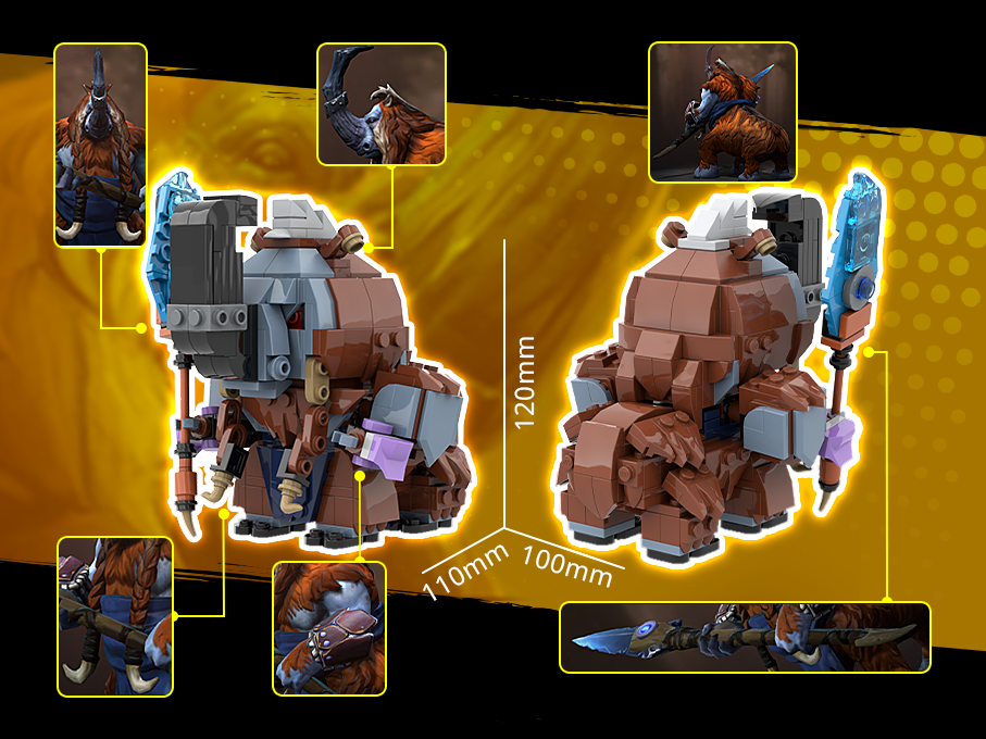 Magnus MOC Brick Set
