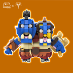 Ogre Magi MOC Brick Set