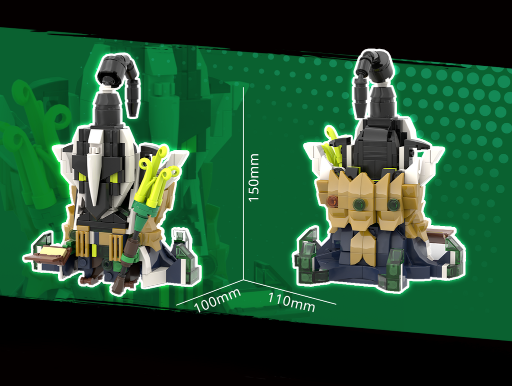 Rubick MOC Brick Set