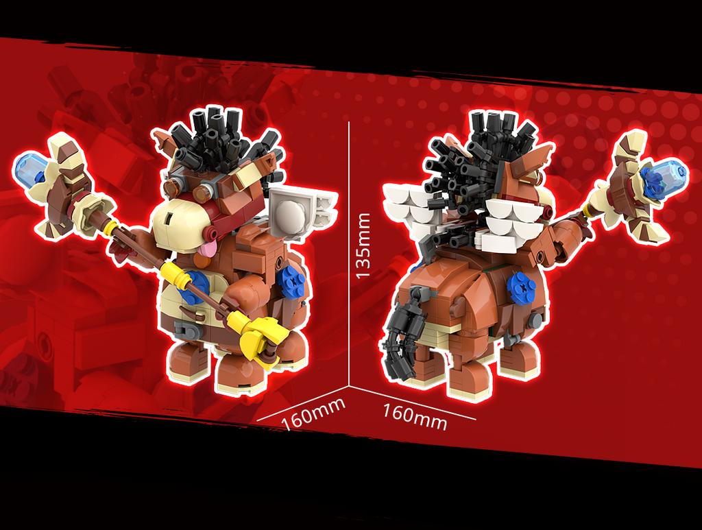 Centaur Warrunner : Set de briques MOC