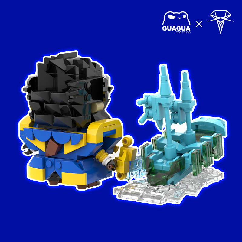 Kunkka MOC Brick Set