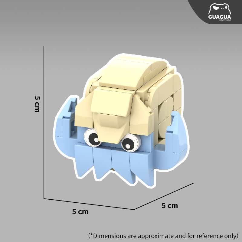 Famille Fossile : Ensemble MOC Méga Ptéra/Kabutops/Kabuto/Amonita/Amonistar