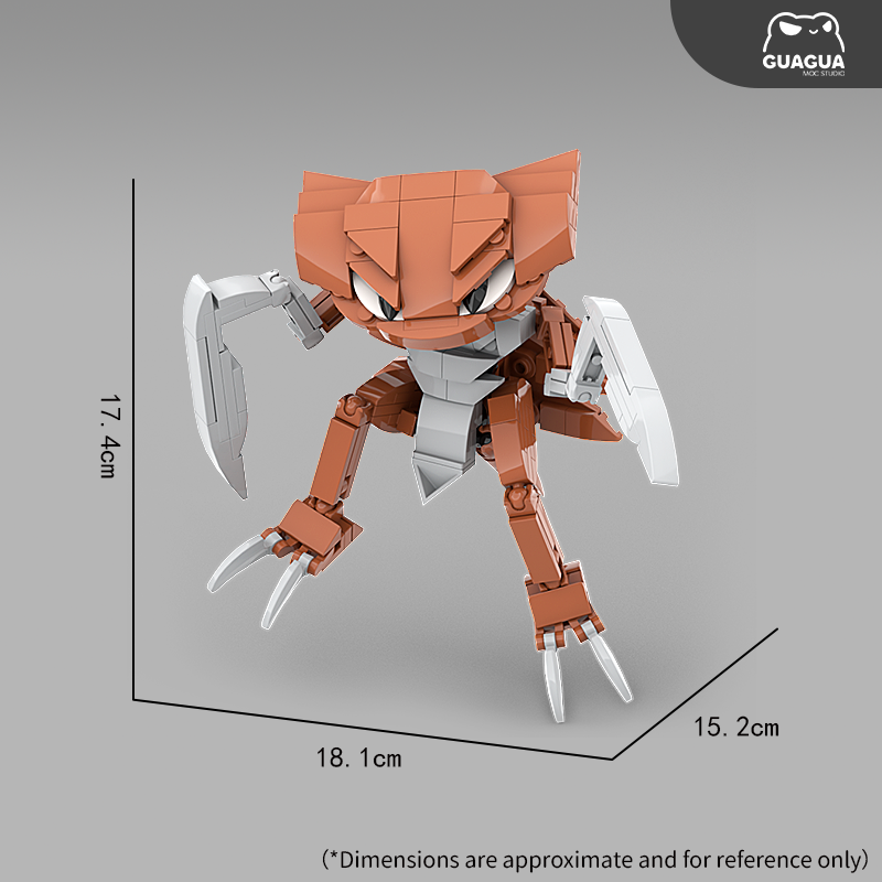Fossil Family: Mega Aerodactyl/Kabutops/Kabuto/Omanyte/Omastar MOC Set