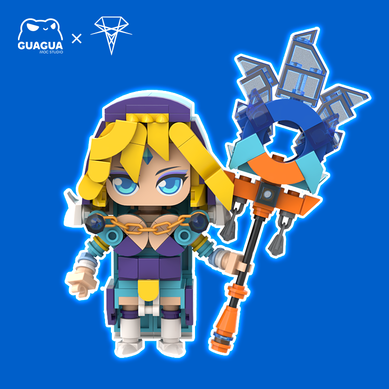 Crystal Maiden MOC Brick Set