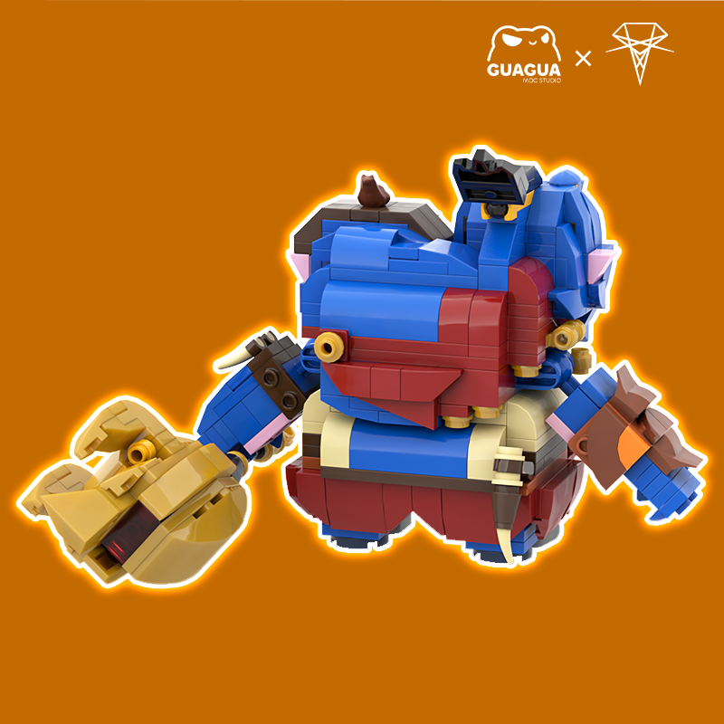 Ogre Magi MOC Brick Set