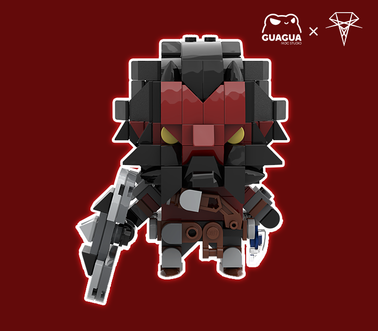 Axe MOC Brick Set