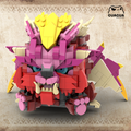 Teostra Cute Sitting Pose(PDF Instructions & XML Files)