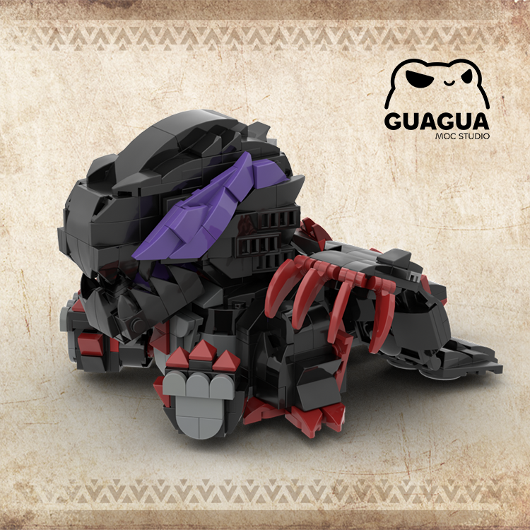 Chaotic Gore Magala Cute Sitting Pose (PDF Instructions & XML Files)
