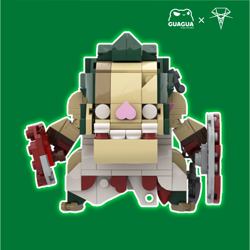 Pudge MOC Brick Set