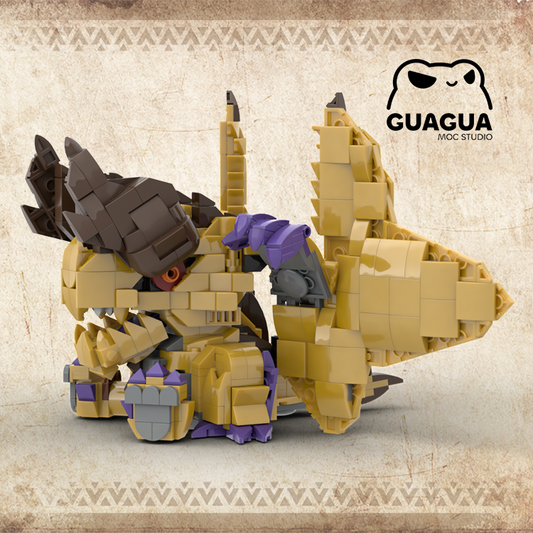 Shagaru Magala Cute Sitting Pose(PDF Instructions & XML Files)