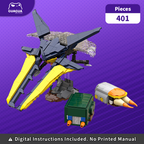 Vikavolt • Charjabug • Grubbin MOC Bundle