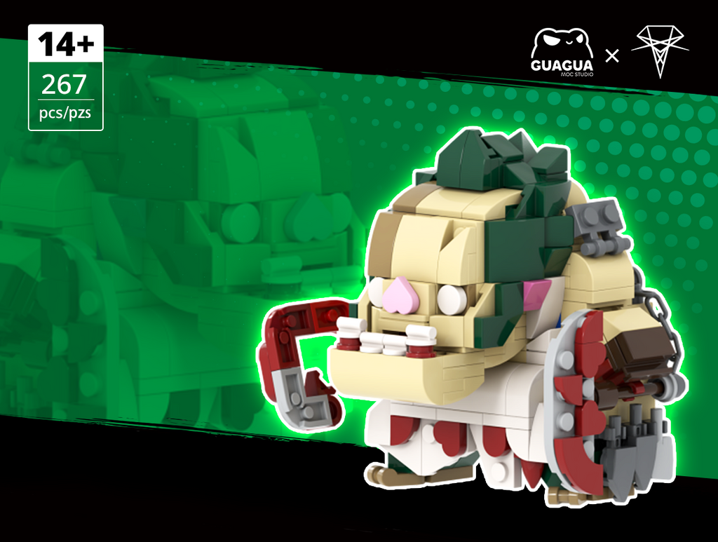 Pudge MOC Brick Set