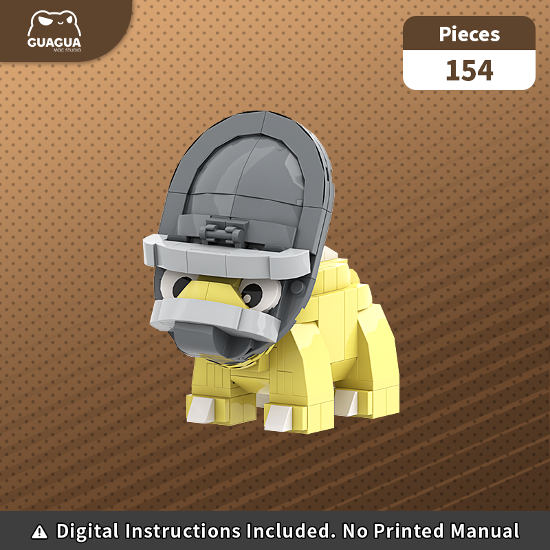 Bastiodon / Shieldon MOC Set