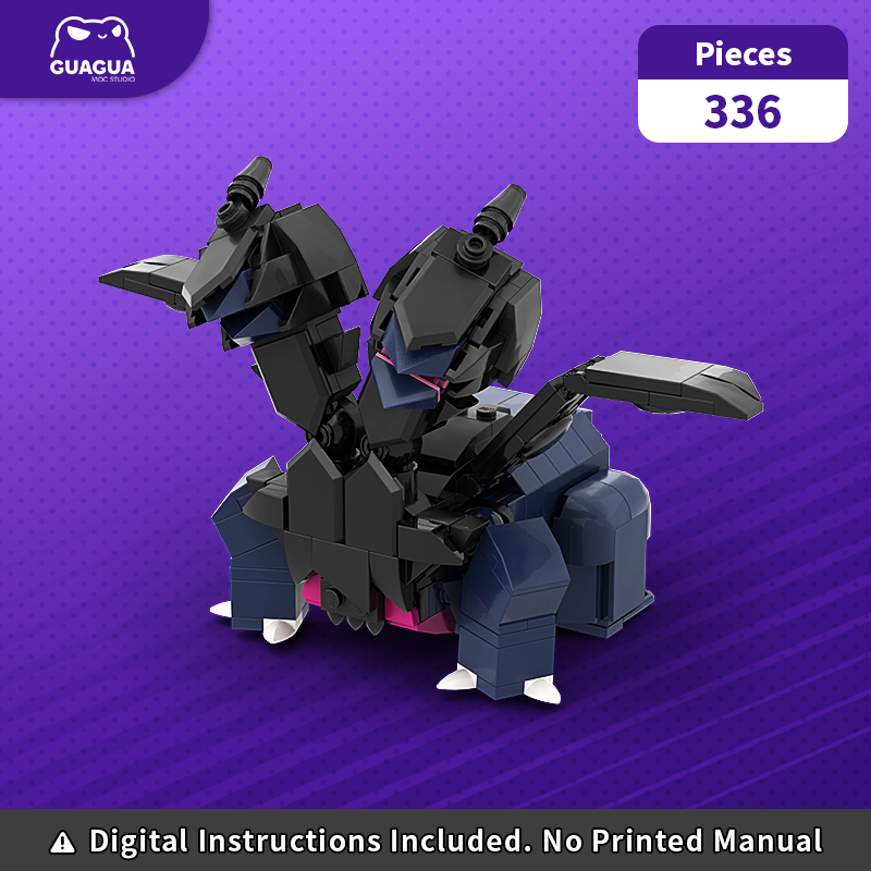 Deino • Zweilous • Hydreigon MOC Bundle