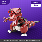 Krookodile MOC Set