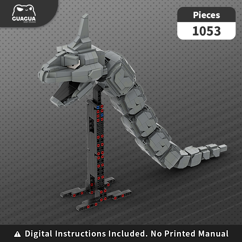 Steelix / Onix MOC Set