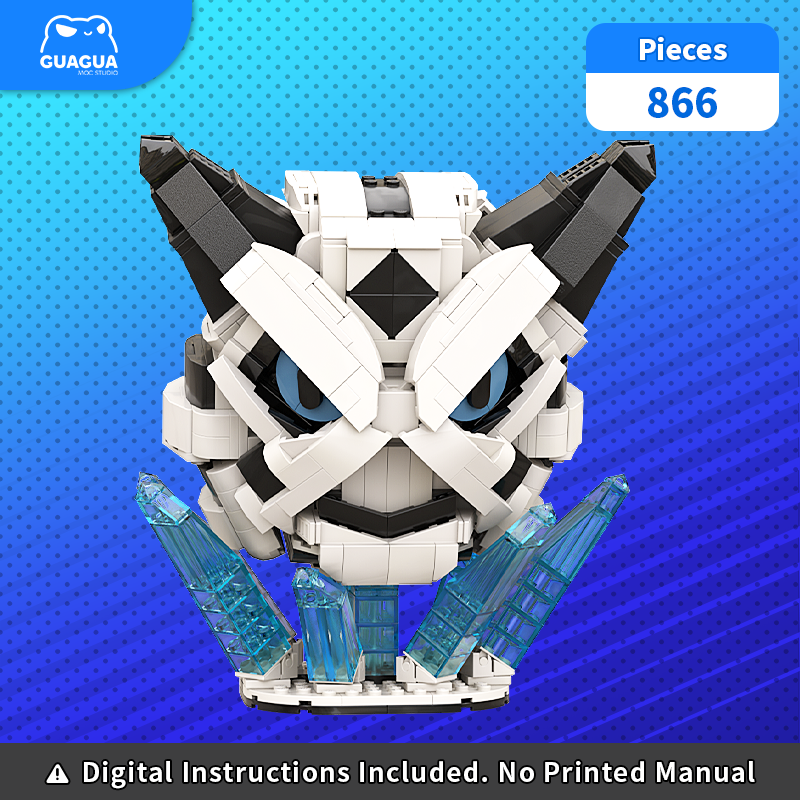 Glalie MOC Brick Set