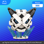 Glalie MOC Brick Set