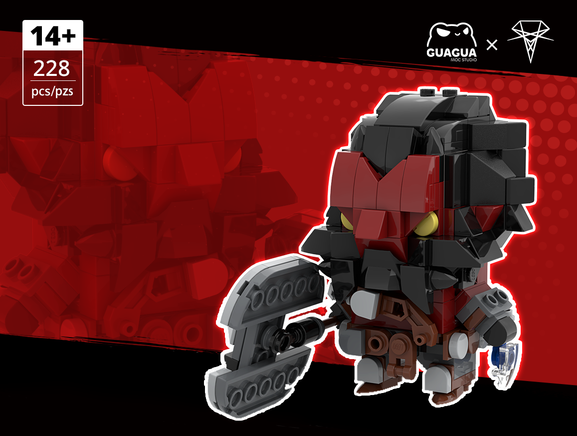 Axe MOC Brick Set