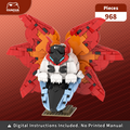 Volcarona / Larvesta MOC Set