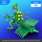 Sceptile MOC Set