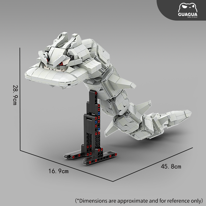 Steelix / Onix MOC Set