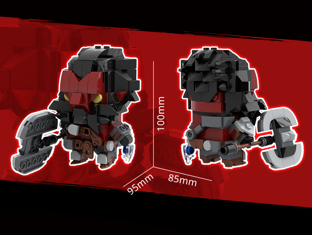Axe MOC Brick Set