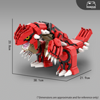 Groudon / Proto-Groudon MOC Bausteinset
