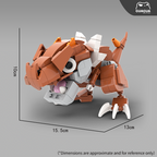 Tyrunt / Shiny Tyrunt MOC Brick Set