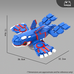 Kyogre / Shiny Kyogre MOC Set