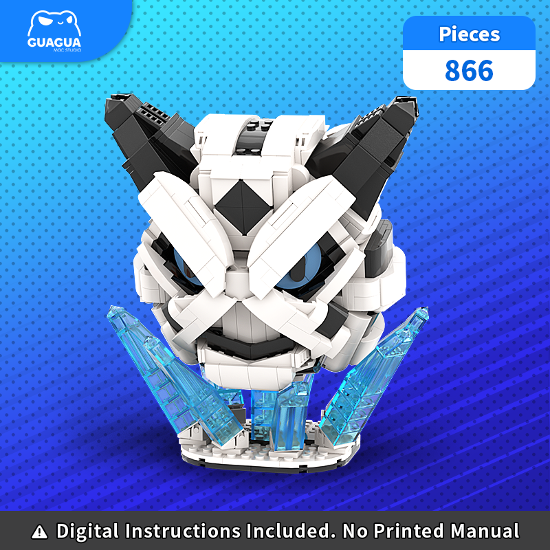 Glalie MOC Brick Set