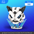 Glalie MOC Brick Set