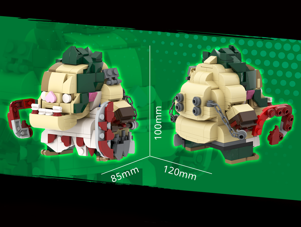 Pudge MOC Brick Set