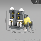 Bastiodon / Shieldon MOC Set