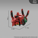 Scolipede/Shiny Scolipede/Punk Scolipede/Venipede/Whirlipede MOC Set