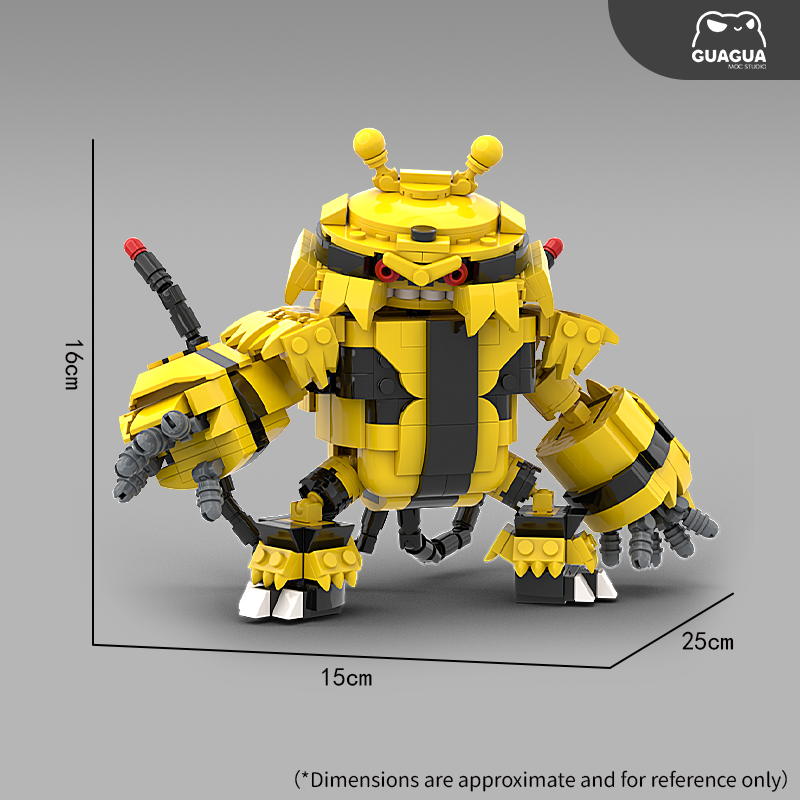 Electivire MOC Brick Set