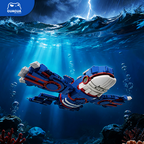 Kyogre / Shiny Kyogre MOC Set