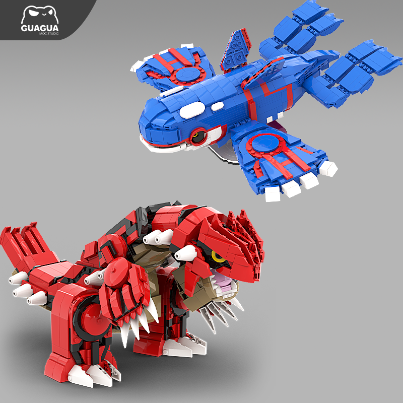 Kyogre / Shiny Kyogre MOC Set