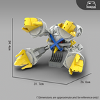 Mega Metagross / Shiny Mega Metagross MOC Brick Set