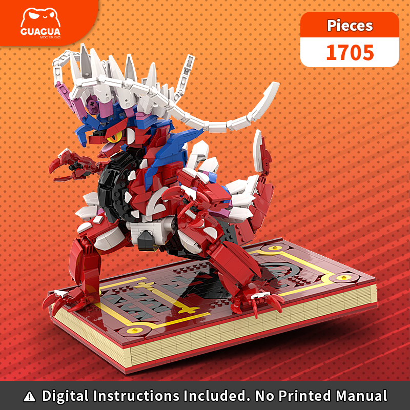 Koraidon-inspiriertes MOC Baustein-Set