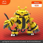Electivire MOC Klemmbaustein-Set