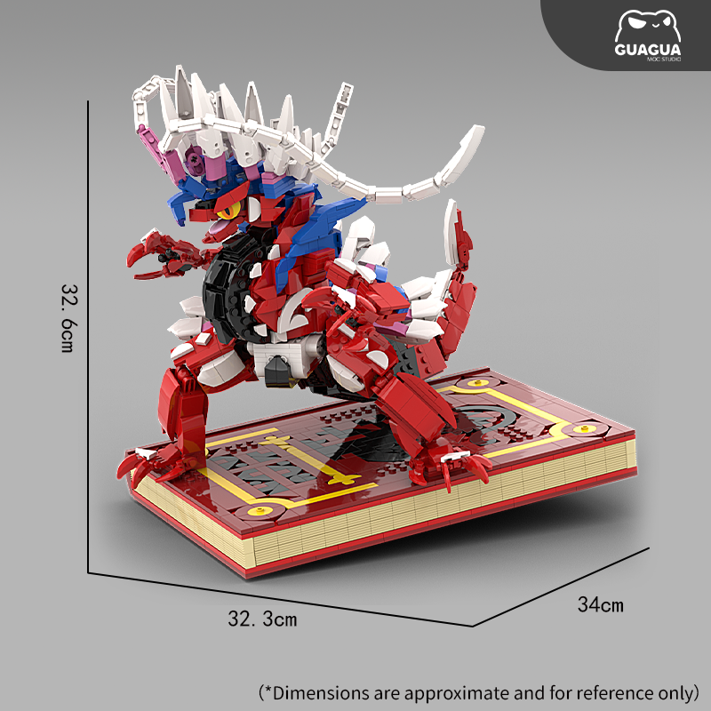 Koraidon-inspiriertes MOC Baustein-Set