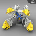 Mega Metagross / Shiny Mega Metagross MOC Brick Set