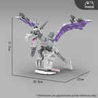 Fossil Family: Mega Aerodactyl/Kabutops/Kabuto/Omanyte/Omastar MOC Set