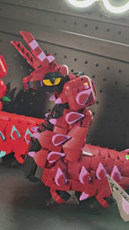Scolipede/Shiny Scolipede/Punk Scolipede/Venipede/Whirlipede MOC Set