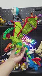 Flygon/Shiny Flygon MOC Brick Set