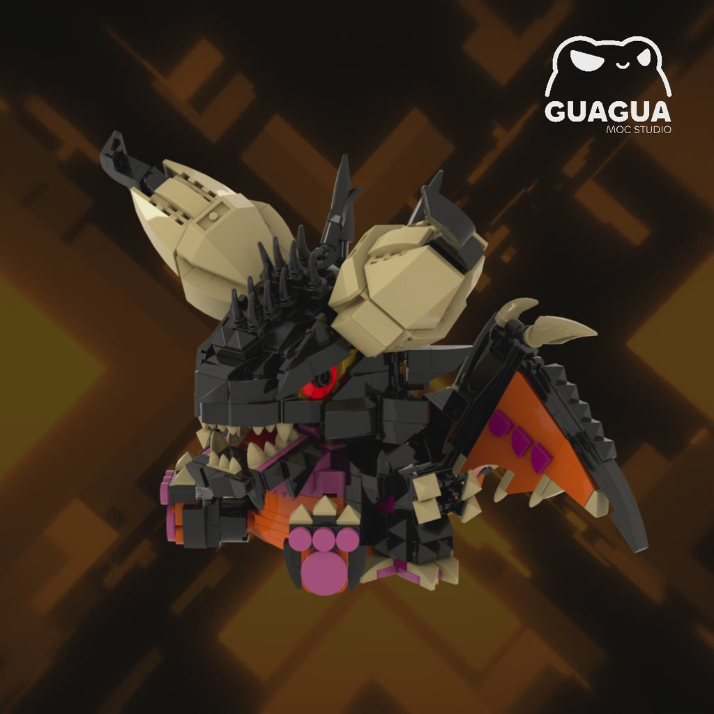 Nergigante Cute Sitting Pose(PDF Instructions & XML Files)